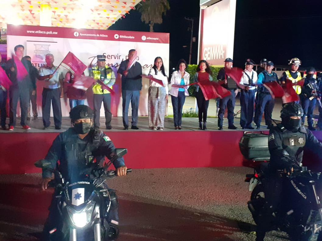 Atlixco inicia operativo de seguridad por temporada de Todos Santos
