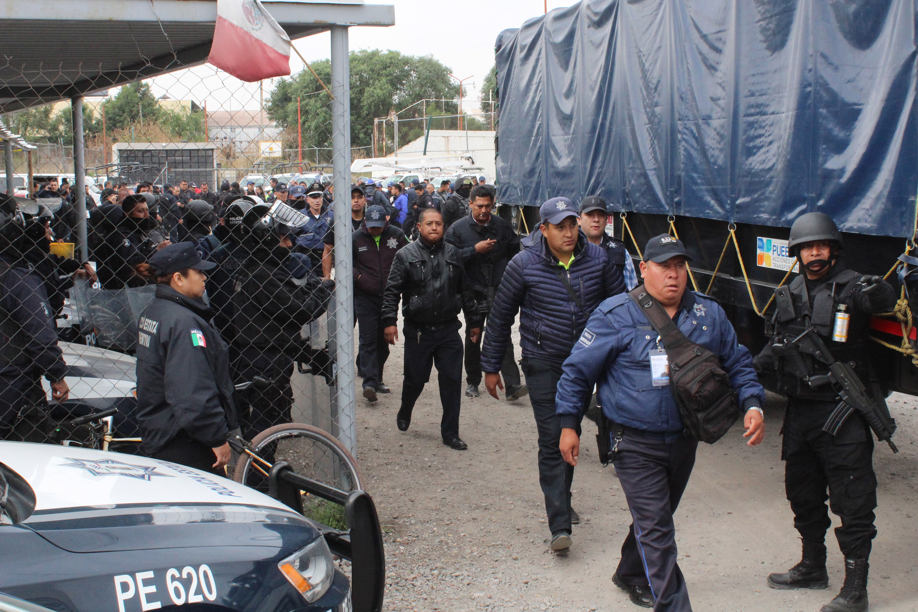 Solo éramos agentes viales, aclaran policías de Texmelucan