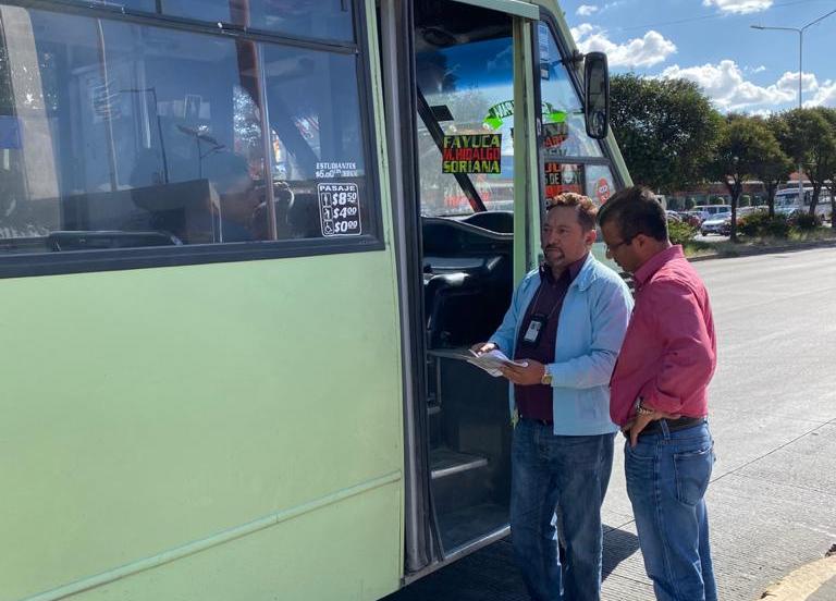 Realiza SMT operativo contra transporte irregular en municipios