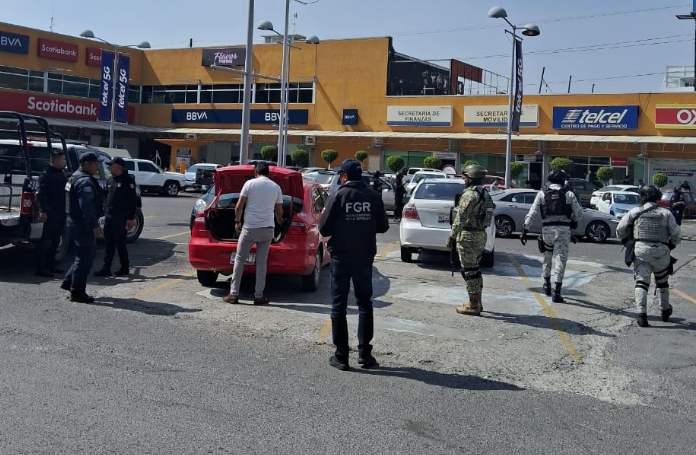 FGR realiza operativo de recuperación de vehículos en Tlaxcala