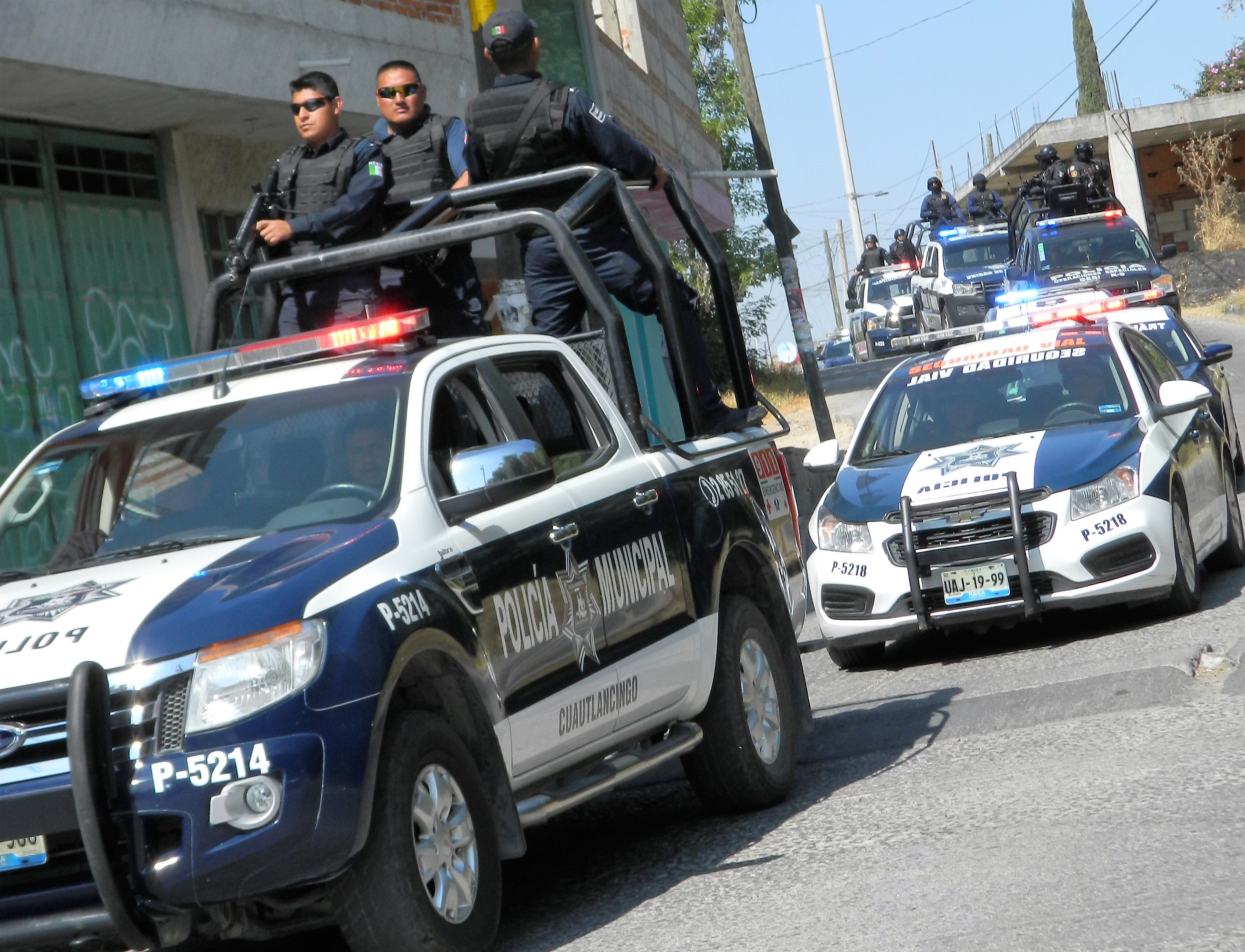 Septiembre aumentará operativos policiales en Cuautlancingo