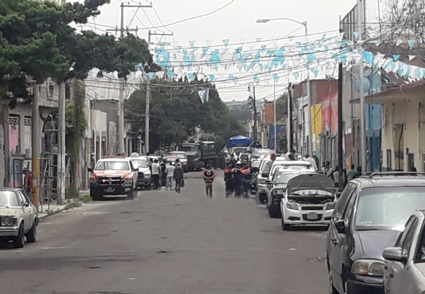 Sedena realiza operativo para decomisar pirotécnica en Puebla