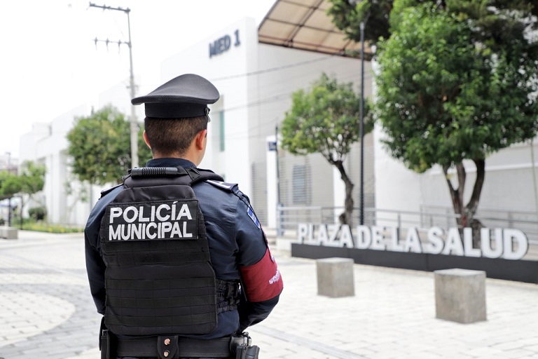 Vigilarán 1,800 policías el regreso a clases en Puebla capital