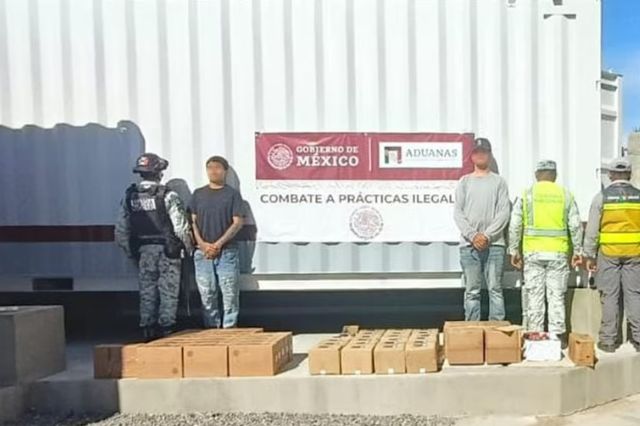 Cae cargamento con 584 kg de cristal y 40 mil balas en Sonora y Chihuahua