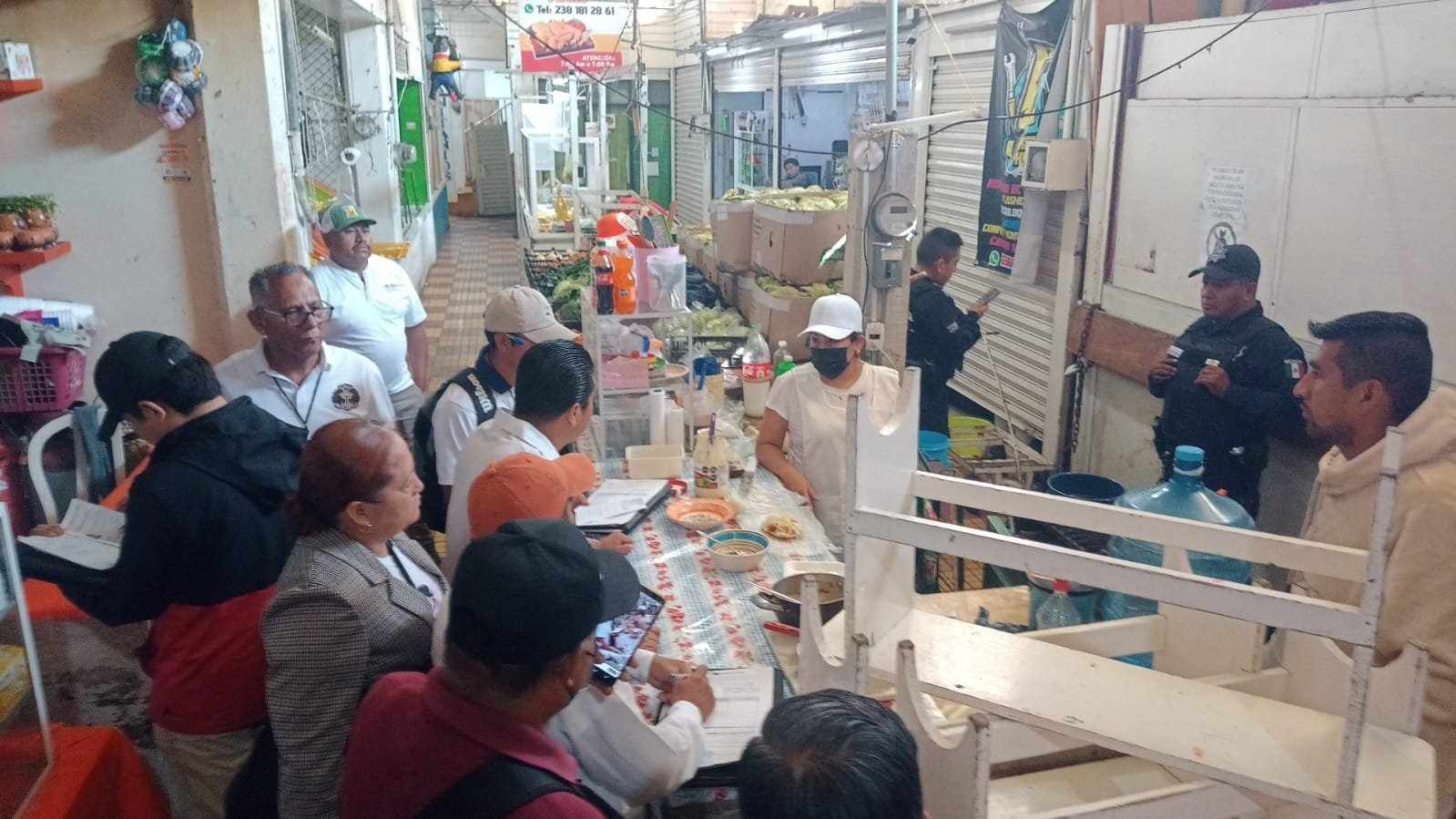 Suspenden carnicería en el mercado 16 de Marzo en Tehuacán, por no cumplir con normas sanitarias