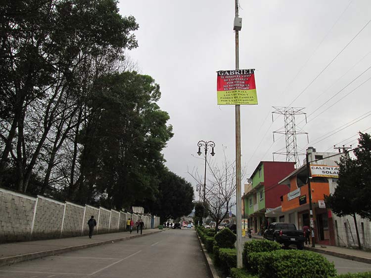 Se oponen a mejoramiento de avenida habitantes de Huauchinango