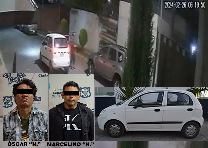 Detienen a sujetos que robaron un vehículo en Valle del Sol