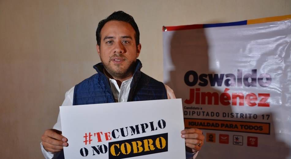 No quita el dedo del renglón, Oswaldo Jiménez quiere ser alcalde por el PAN