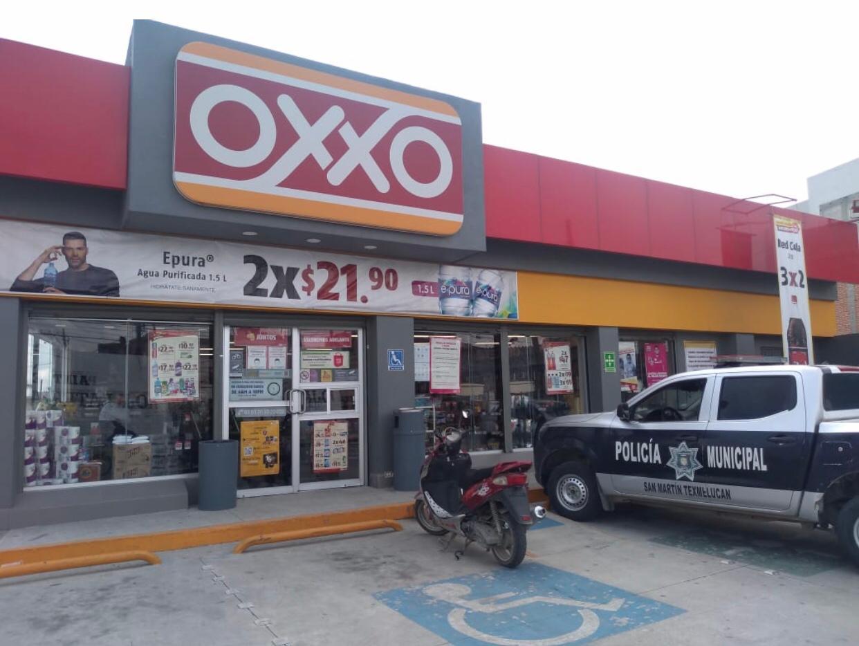 Tras robos a tiendas Oxxo realizan operativos en Texmelucan