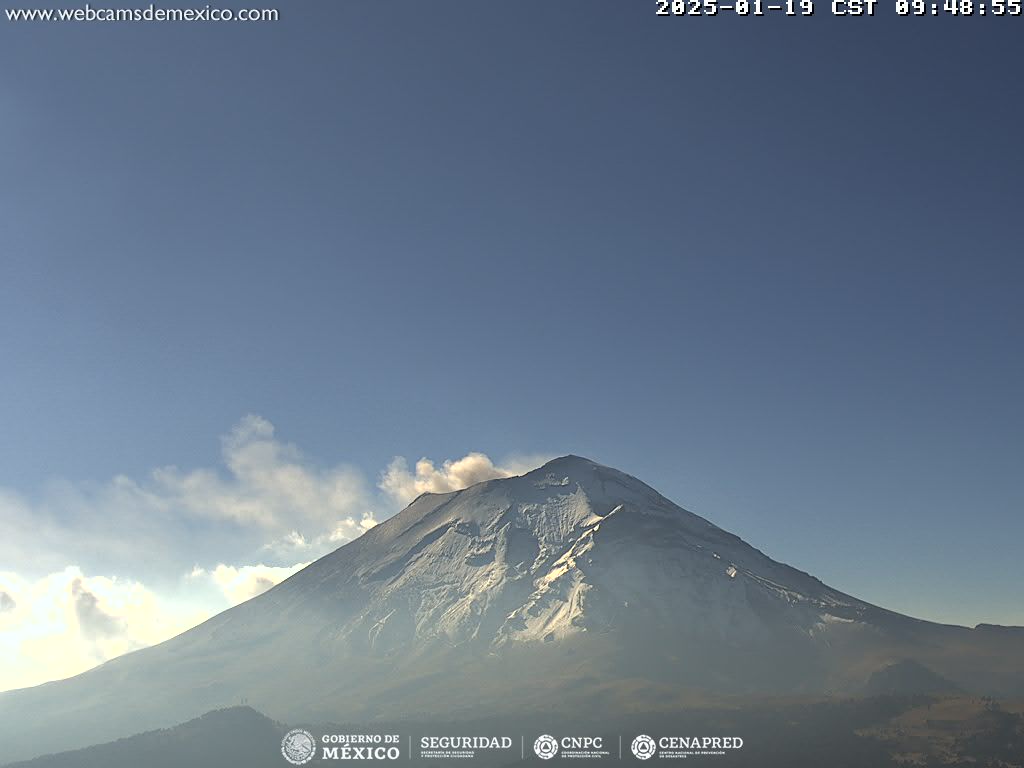 Popocatépetl incrementa actividad con 114 exhalaciones en 24 horas