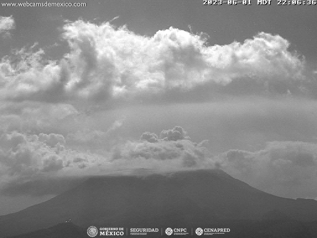 Popocatépetl registra 122 exhalaciones en 24 horas