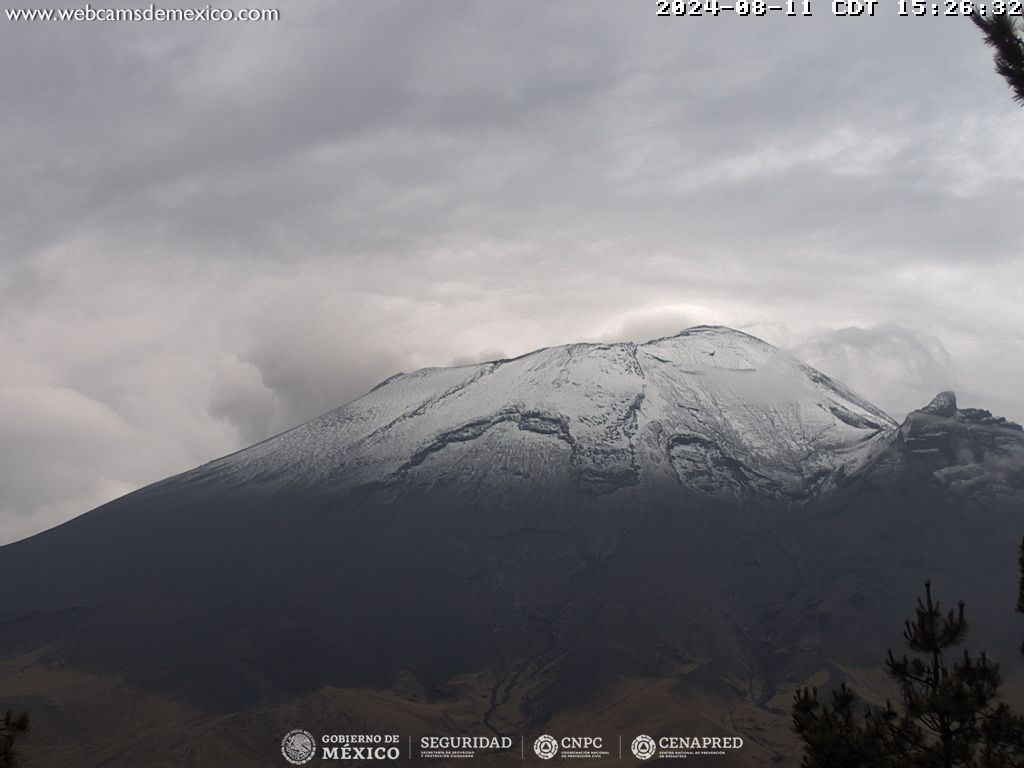 Popocatépetl sigue muy activo con 107 exhalaciones