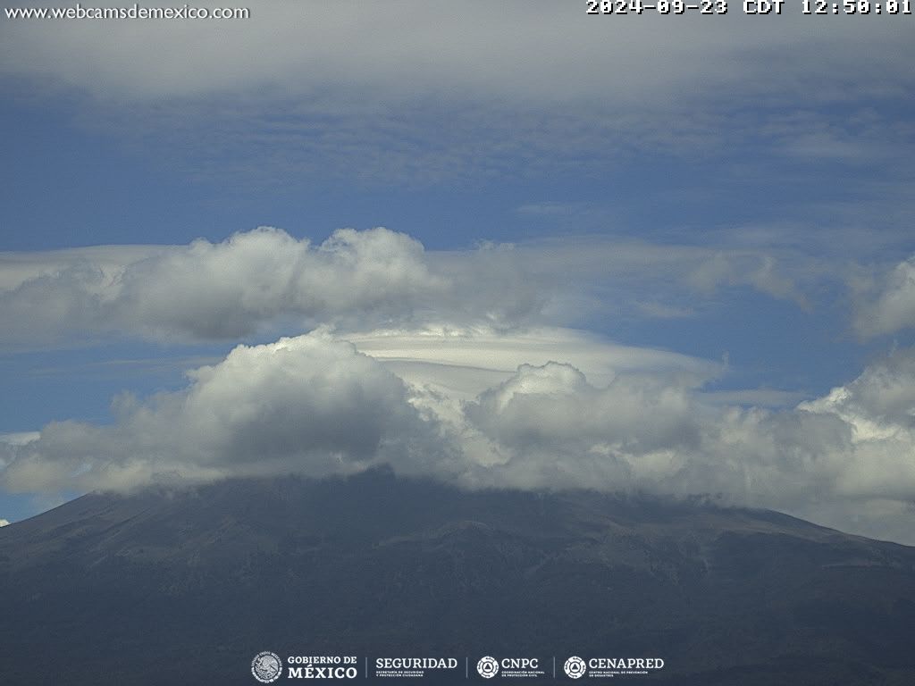 Actividad del Popocatépetl, casi nula; registra 10 exhalaciones