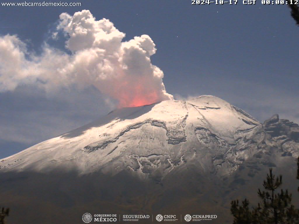 Popocatépetl aumenta actividad con 89 exhalaciones y dos sismos