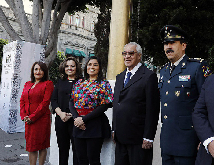 Conmemoran el 488 Aniversario de la Fundación de Puebla