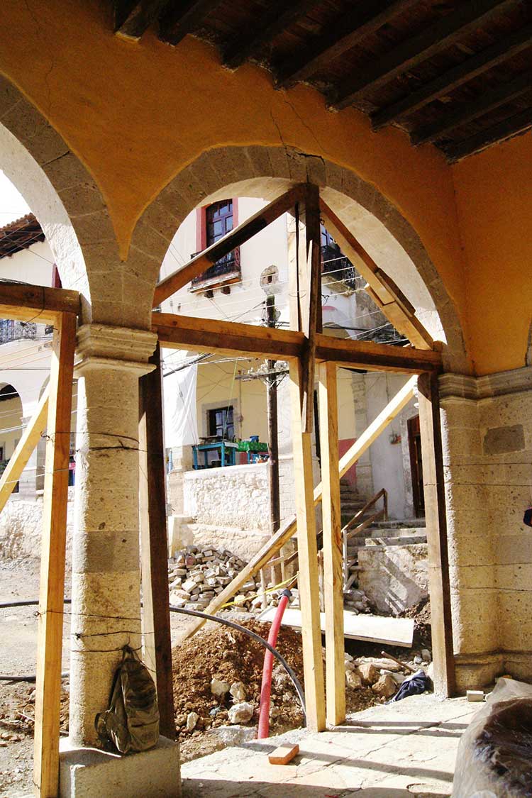 Interviene INAH Puebla en obras del centro de Pahuatlán