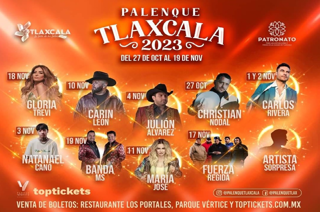 Porque Tlaxcala sí existe, vamos al Palenque 2023