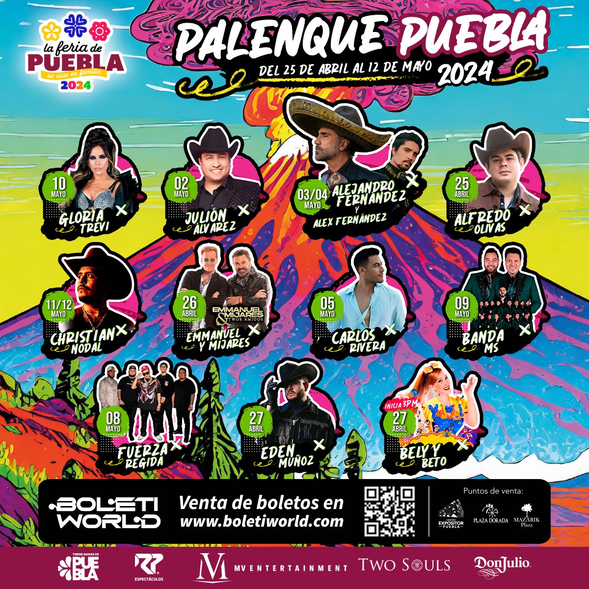 Checa los costos del Palenque para la Feria de Puebla 2024 