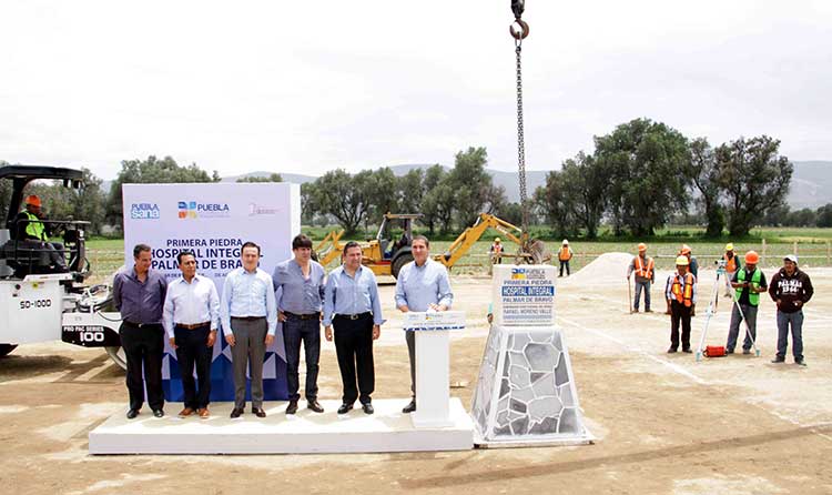 Instalan primer arco de seguridad en carreteras de Puebla