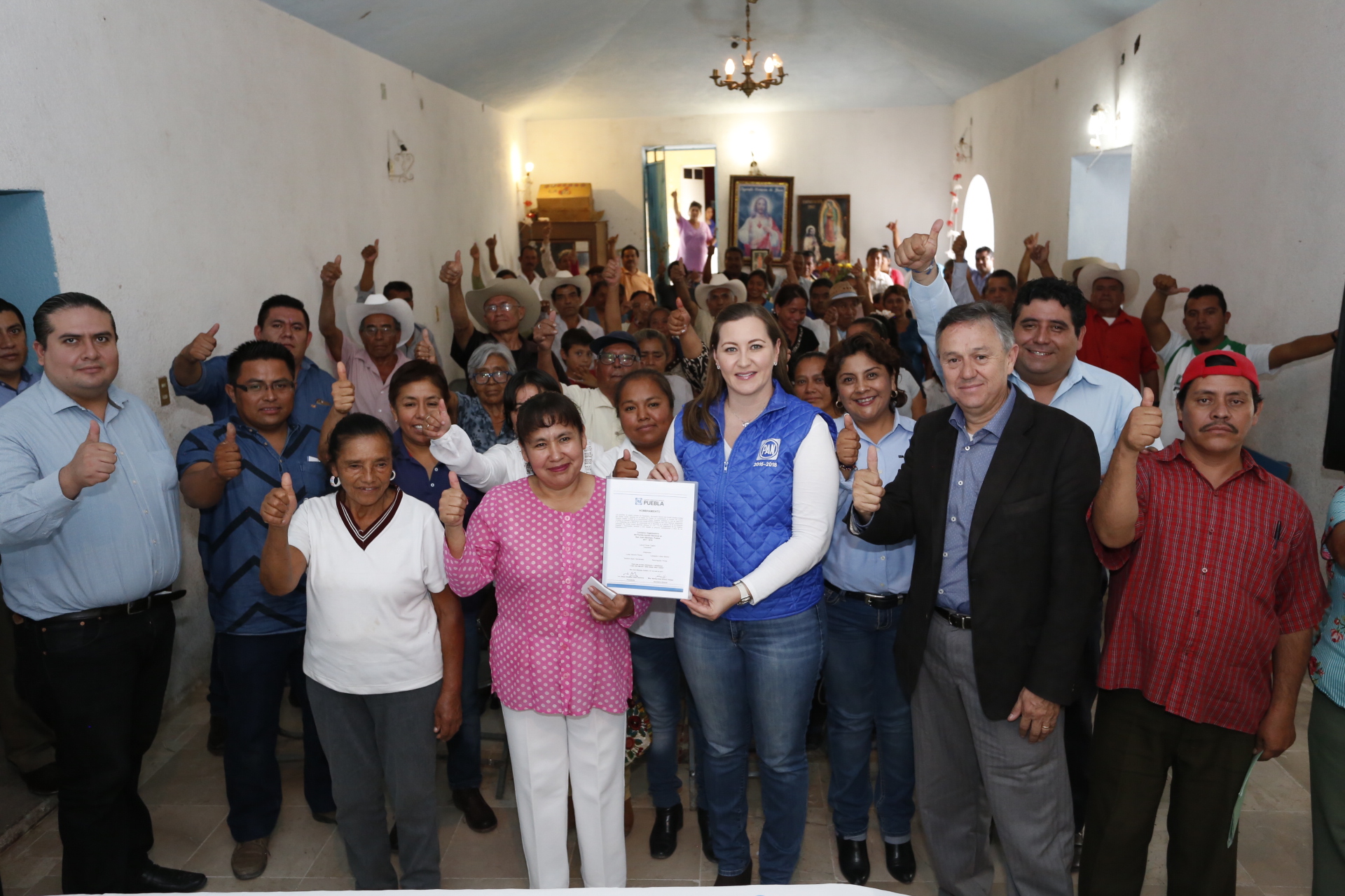 CEN del PAN toma protesta a comisión organizadora de San Juan Atzompa