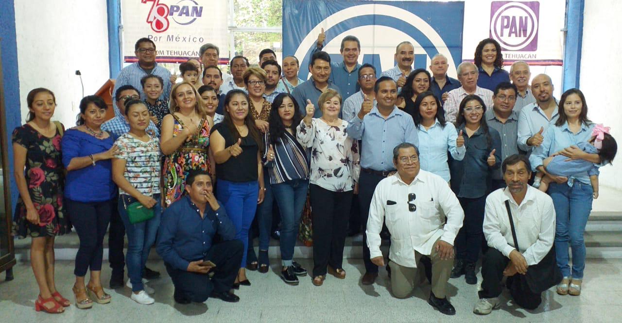 Se registran fórmulas para la dirigencia del PAN en Tehuacán