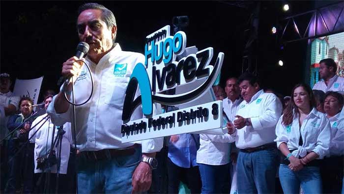 Arranca formalmente campaña Hugo Álvarez en Serdán