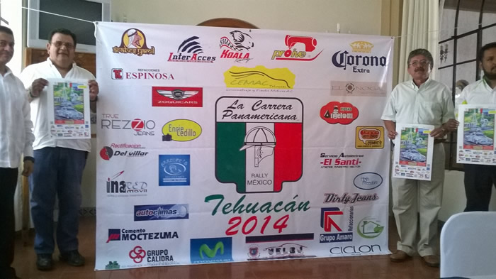 Anuncian paso de la Carrera Panamericana por Tehuacán