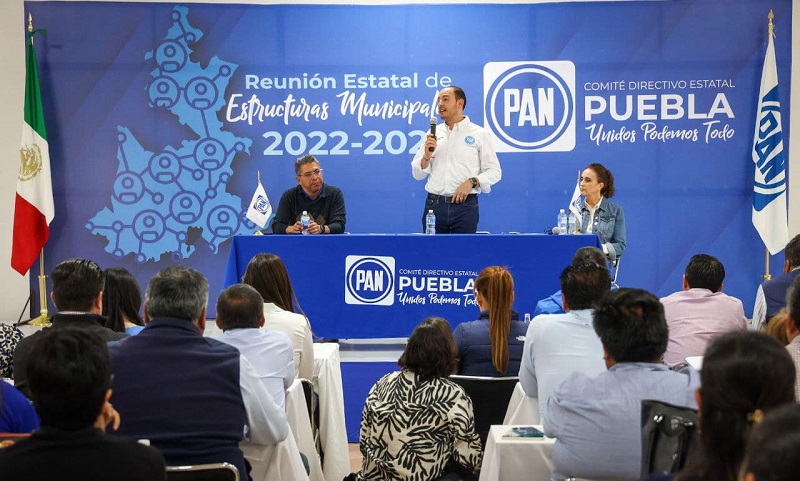 El PAN recuperará la gubernatura de Puebla en 2024: Marko Cortés