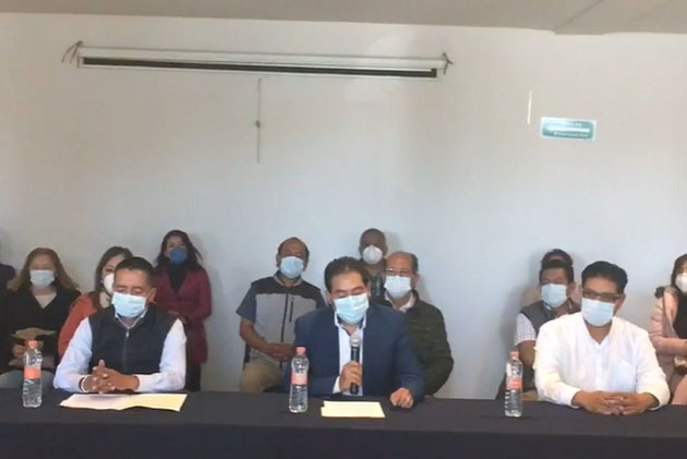 Panistas de San Andrés Cholula rechazan imposición de candidatos