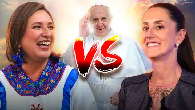 El papa Francisco y las precandidatas