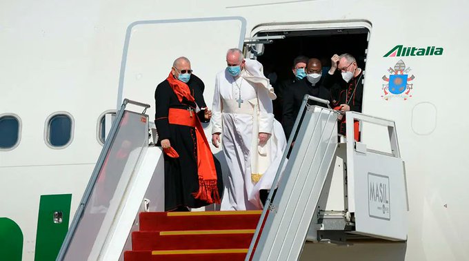 Que callen las armas, dice el Papa Francisco en su histórica visita a Irak