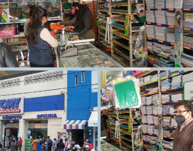 Papelerías de Texmelucan un incremento en sus ventas de 50%