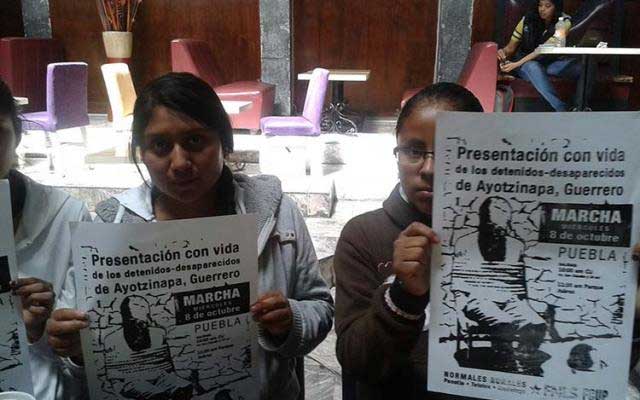 Paran labores en Teteles por desaparecidos de Ayotzinapa
