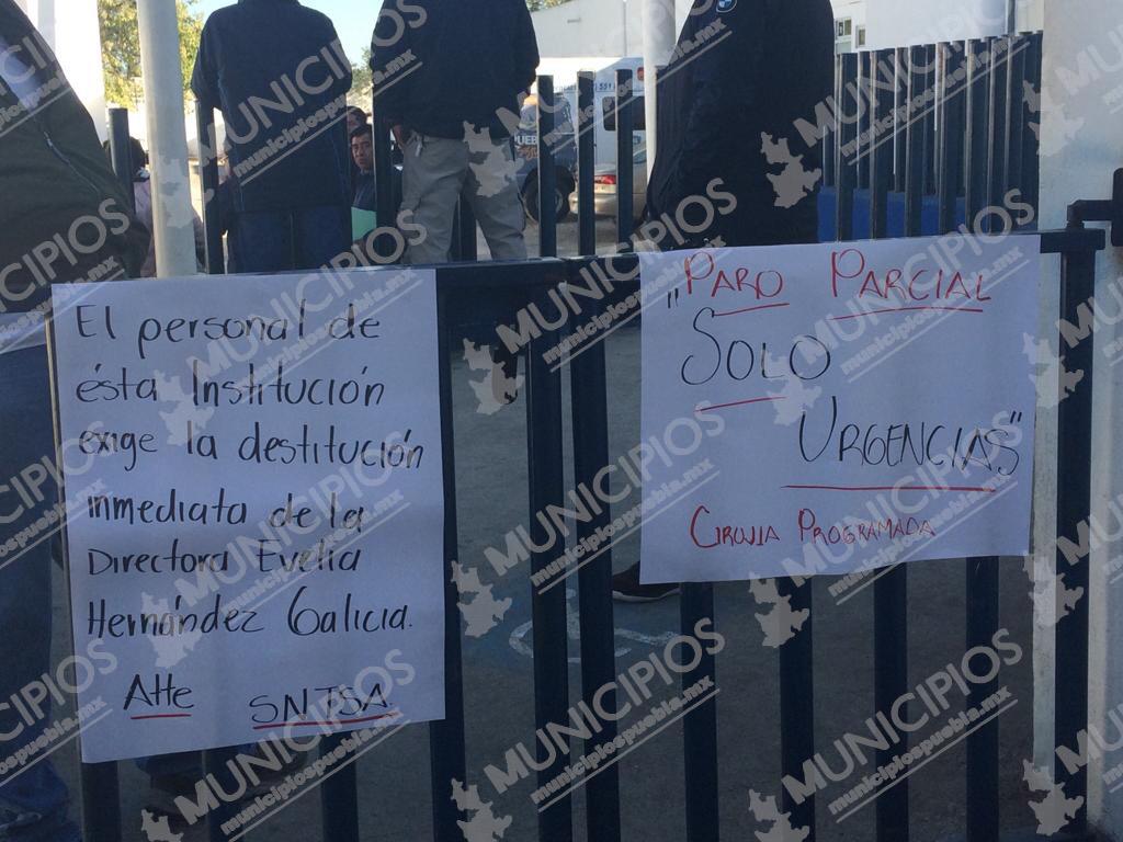 Trabajadores del Sector Salud levantan paro en Acatlán