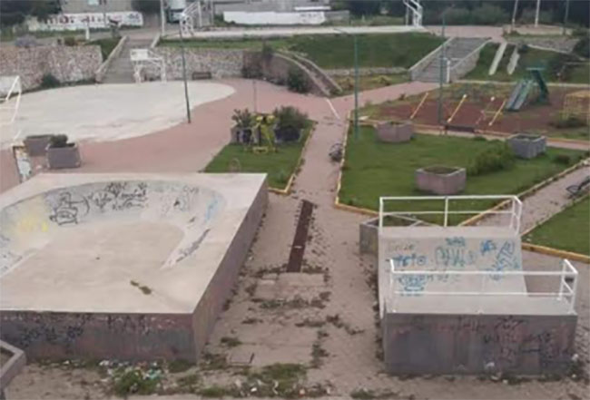 En el olvido, parque recreativo del Jagüey en Acajete