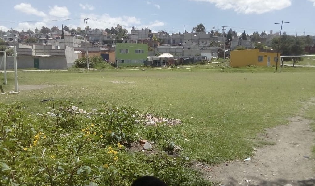 Denuncian parques en mal estado en La Joya, Puebla