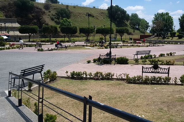 Seguirán impulsando recuperación de parques públicos en San Pedro Cholula