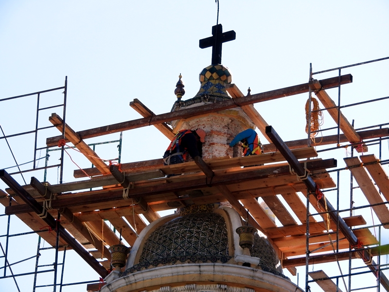 Piden 500 pesos por familia para reparar templo de Cuautlancingo