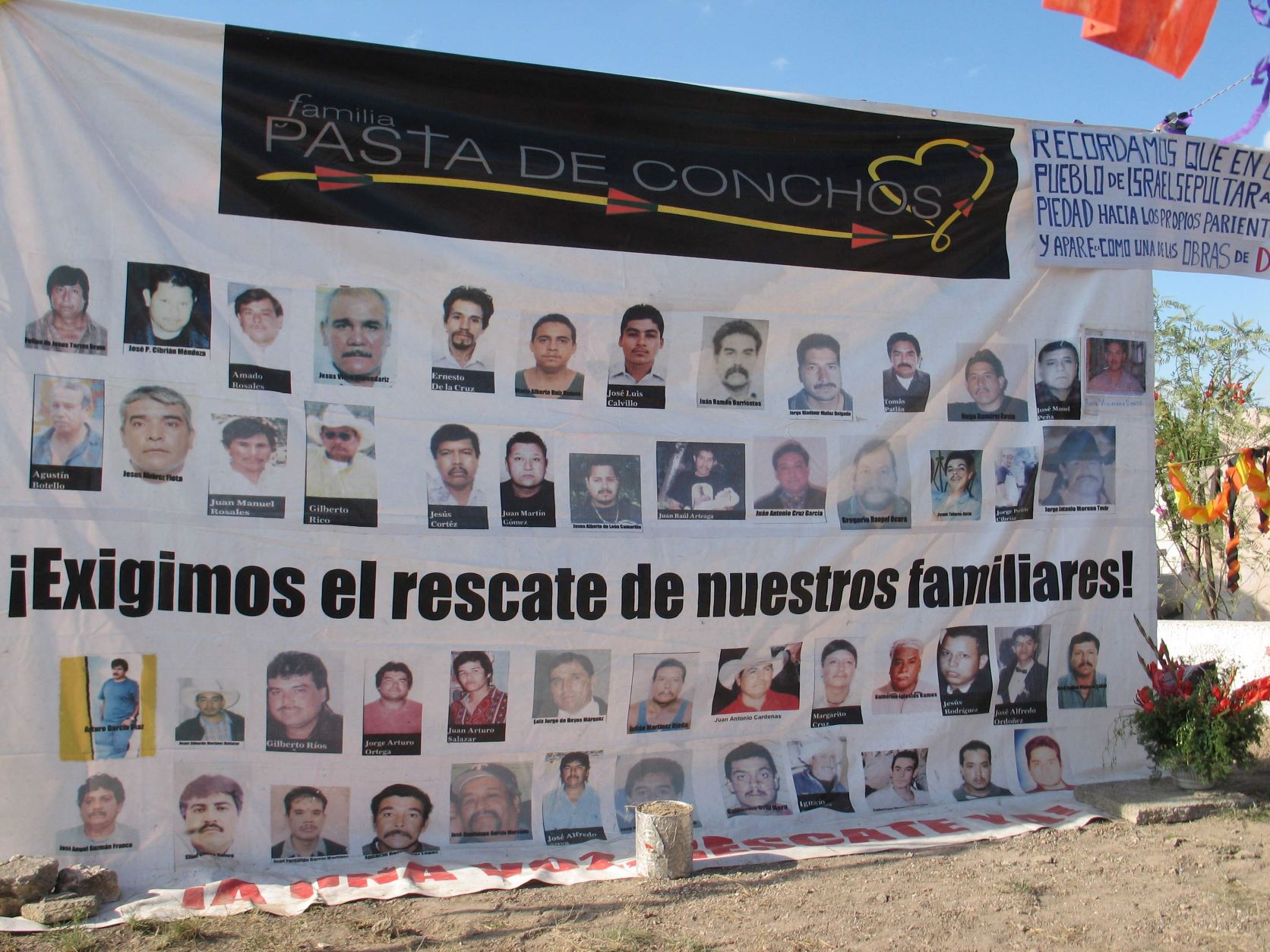 Reportan el hallazgo de restos humanos en mina de Pasta de Conchos