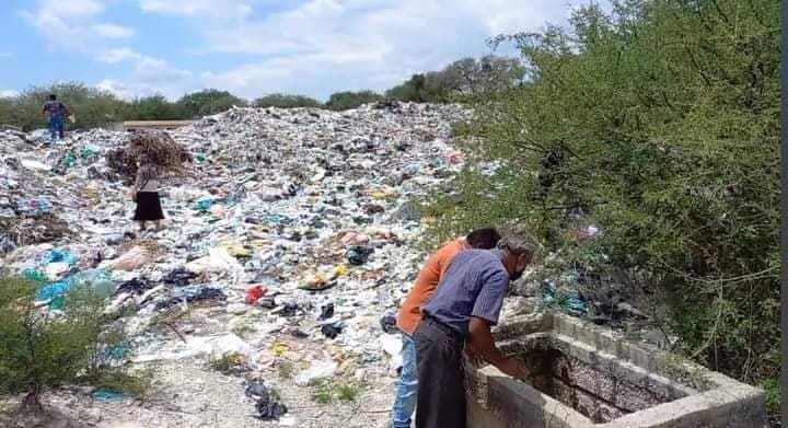 En riesgo galerías de agua por contaminación de basura en Tehuacán