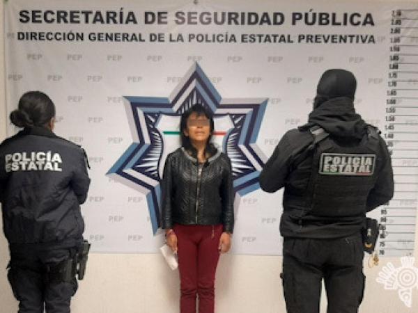 Detienen a distribuidora de droga de La Patrona en la colonia Zaragoza