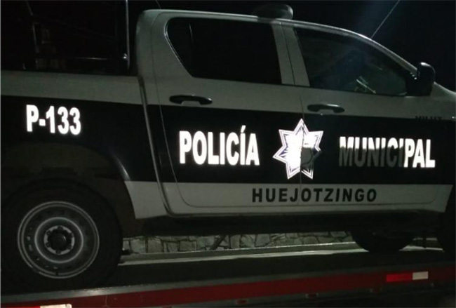 Policías de Huejotzingo chocan patrullas y tendrán que pagar reparación