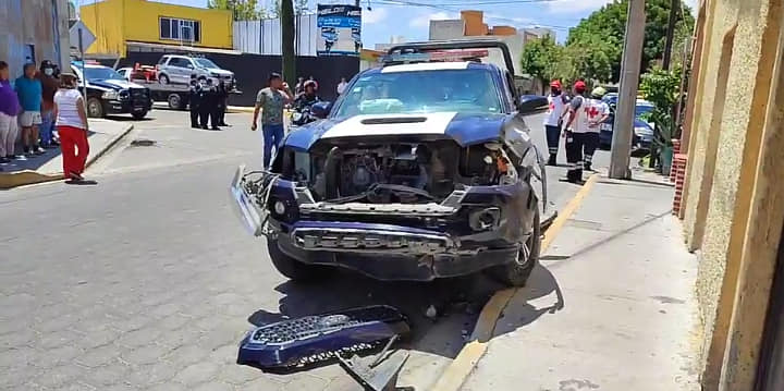 Chocan 8 patrullas en menos de 8 meses en Tehuacán 