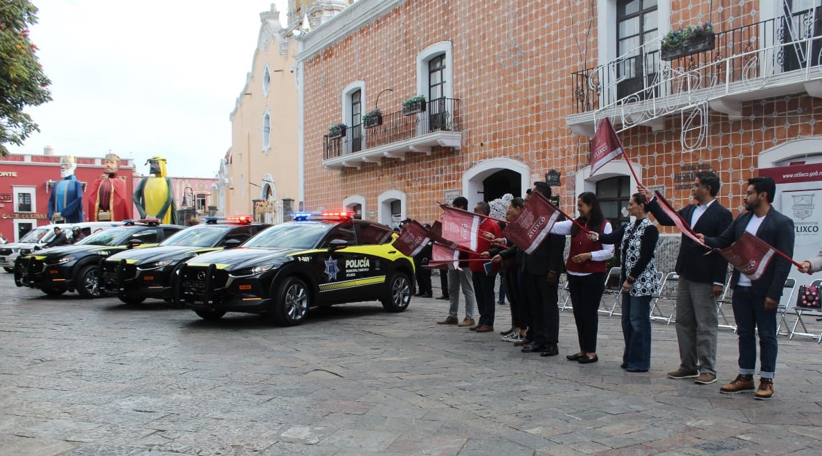 Fortalece Ayala la Seguridad de Atlixco con patrullas nuevas