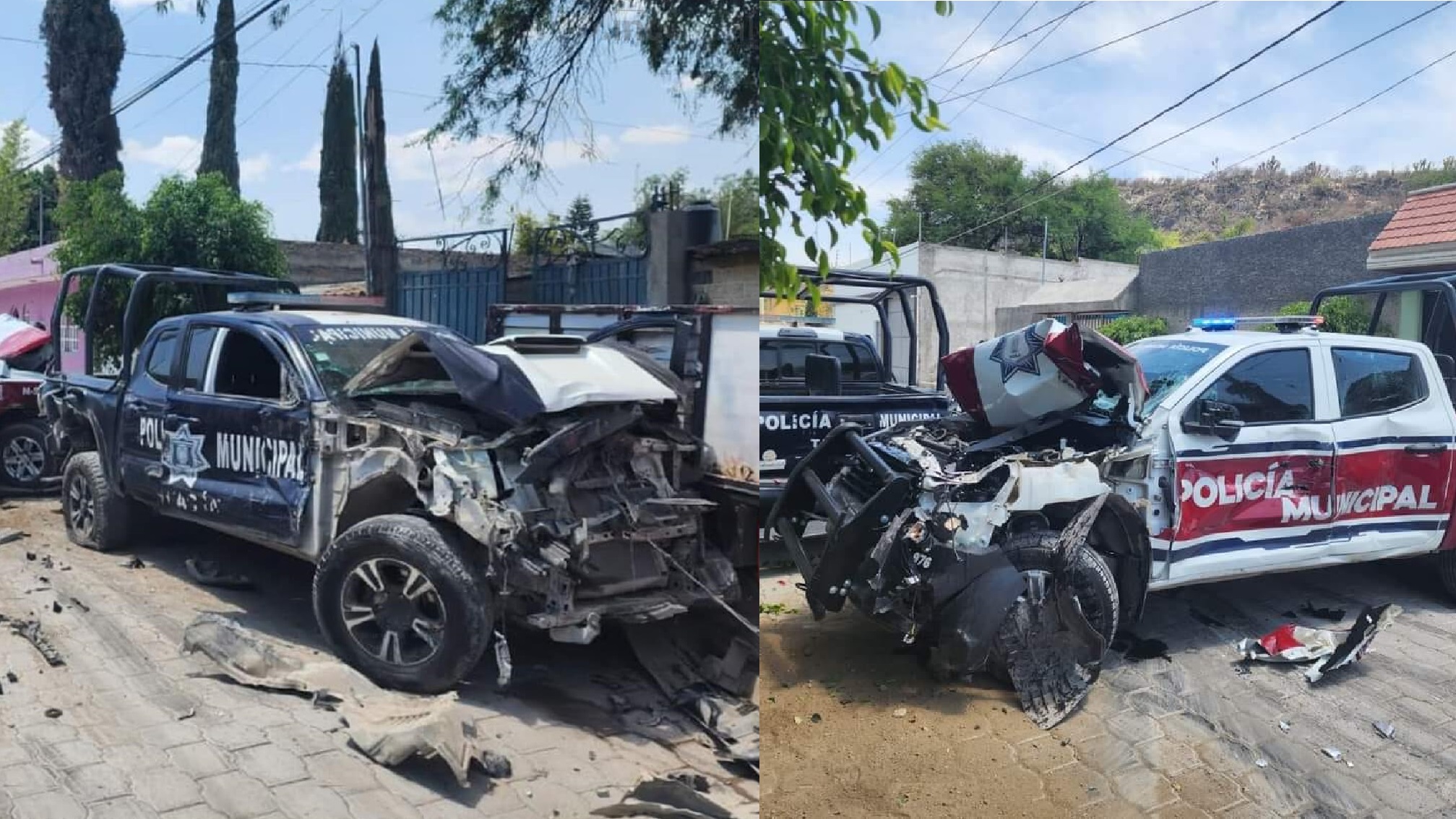 Trailero embiste patrullas y arrolla a policía durante persecución en Tehuacán