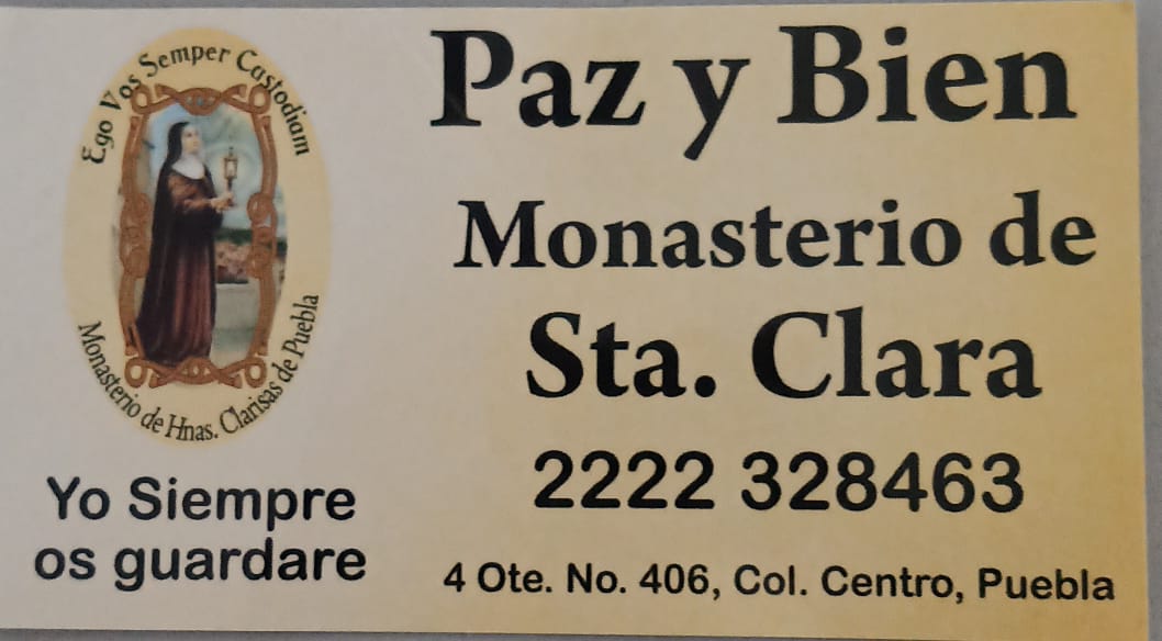 Ayuda a las monjas de Santa Clara; consume sus deliciosos productos