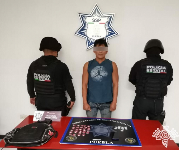 Aprehenden a El Ratón, narcovendedor de El Pelón en Puebla