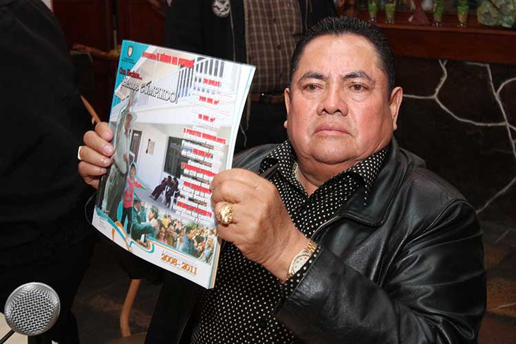 Congreso revoca inhabilitación del ex alcalde de Texmelucan Noé Peñaloza