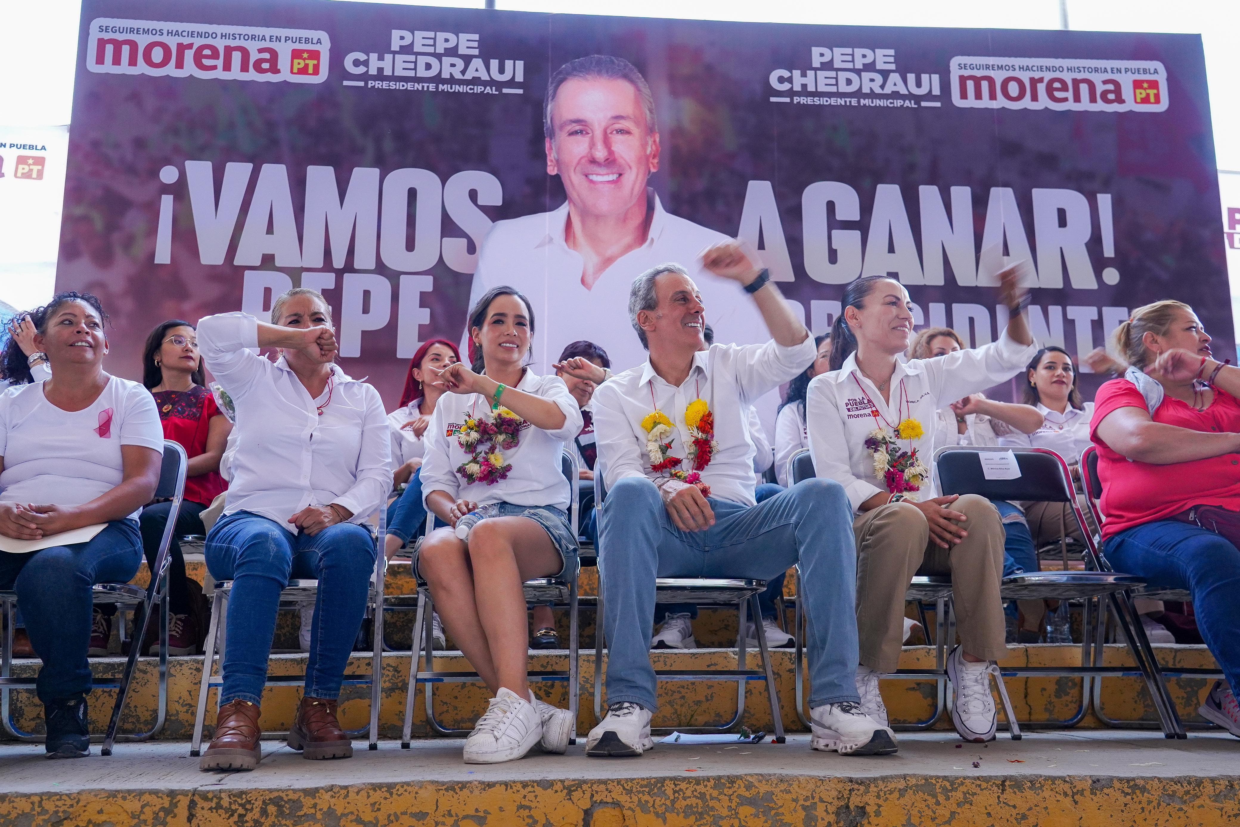 Pepe Chedraui cierra campaña en la UH La Margarita