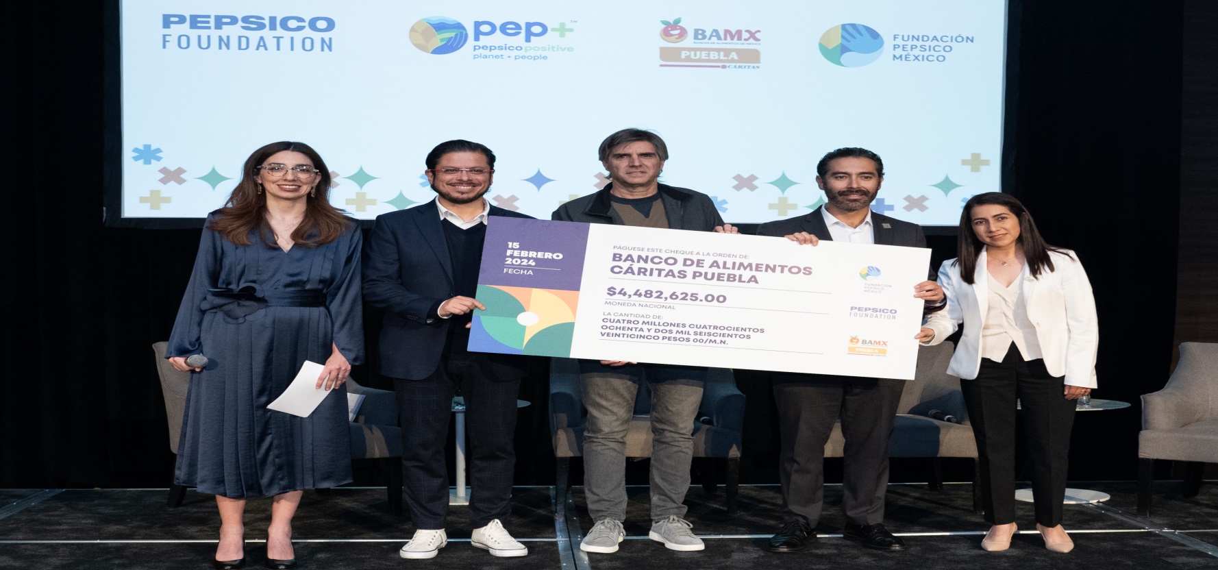 Fundación PepsiCo México invertirá más de 4 mdp para combatir el hambre en Puebla